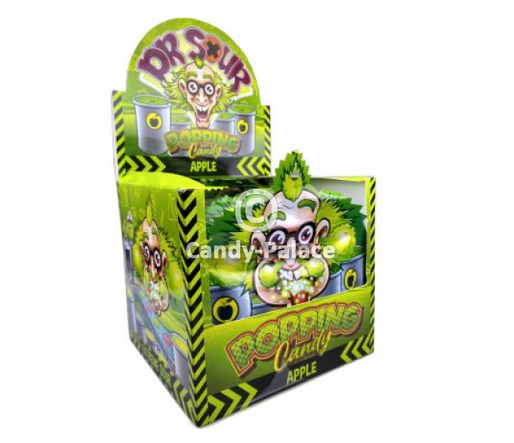 Dr Sour Popping Candy Apple