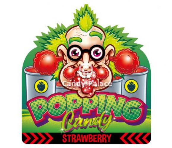Dr Sour Popping Candy Strawberry