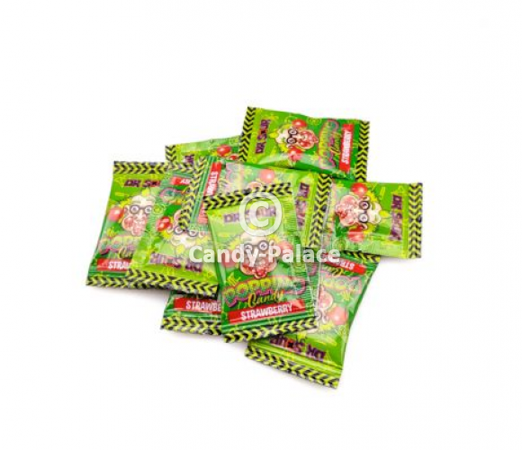 Dr Sour Popping Candy Strawberry