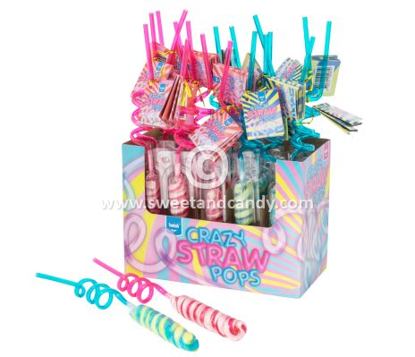 Crazy straw pops