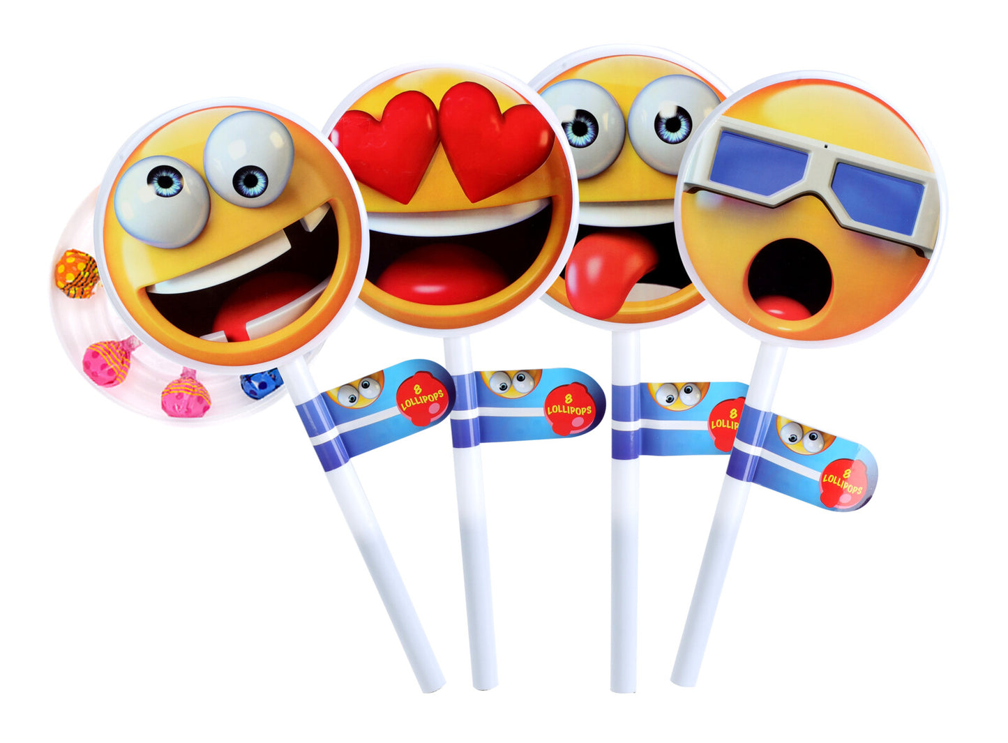 Mega emoij lollipop