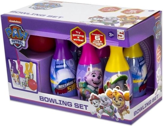 Paw patrol bowling set