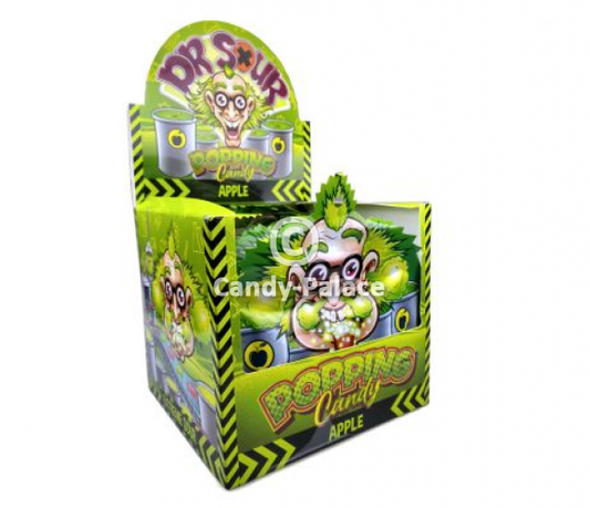 Dr Sour Popping Candy Apple