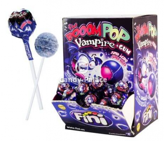 Vampire Filled Bubblegum Lollipop