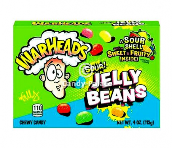 Warheads Sour Jelly Beans