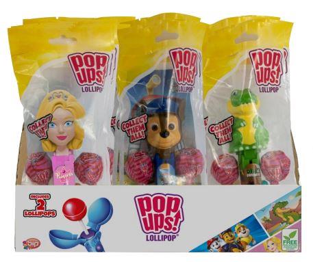 Pop ups lollipop